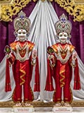 Parabrahma Bhagwan Shri Swaminarayan and Aksharbrahma Shri Gunatitanand Swami